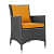 Wicker Chair set outdoor Furniture I Wicker Waving  with Cushions pillow - right_view