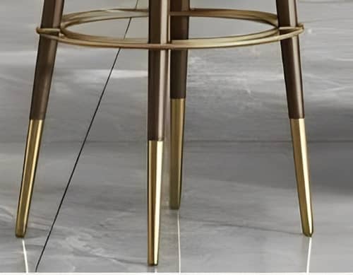 Anthrax Luxurious Velvet Upholstery Bar Stool