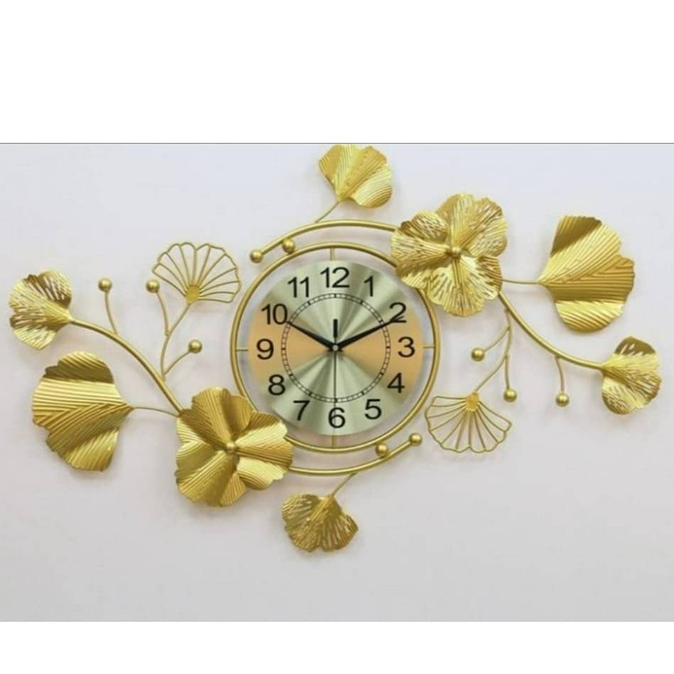 Orleans Golden Wall Clock
