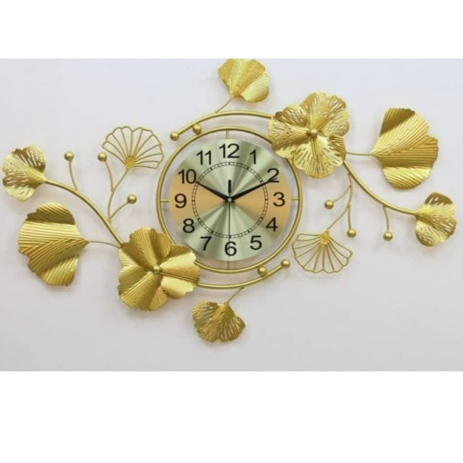 Orleans Golden Wall Clock