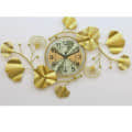 Orleans Golden Wall Clock - front_view
