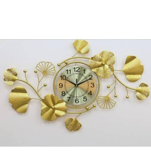 Orleans Golden Wall Clock