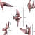 Bristol Copper Aluminium Decorative Birds Set of 5 - rear_view