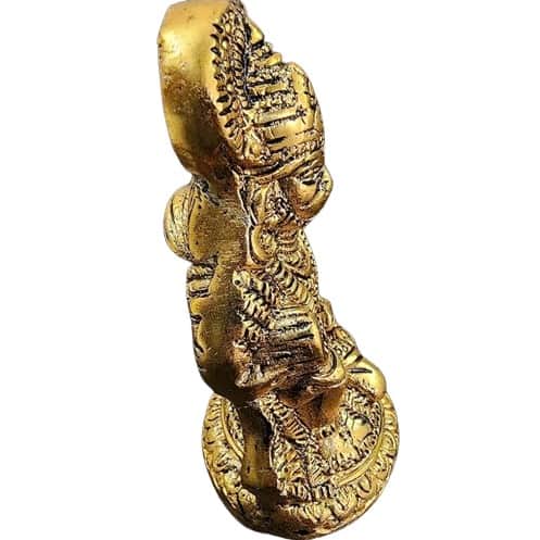 Lord Hanuman Metal Idol - front_view
