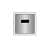 Concealed Urinal Flusher - rear_view