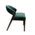 Sapa Cafe Chair With Upholstery - rear_view