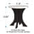 Antique Wood Side Table - rear_view