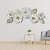 Royal White Jasmine Flower Metal Wall Art - front_view