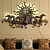 Tauras Antique Metal 7 Running Horses With Led Wall Décor - photo