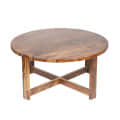 Dego Round 4 Seater Coffee Table Set - rear_view