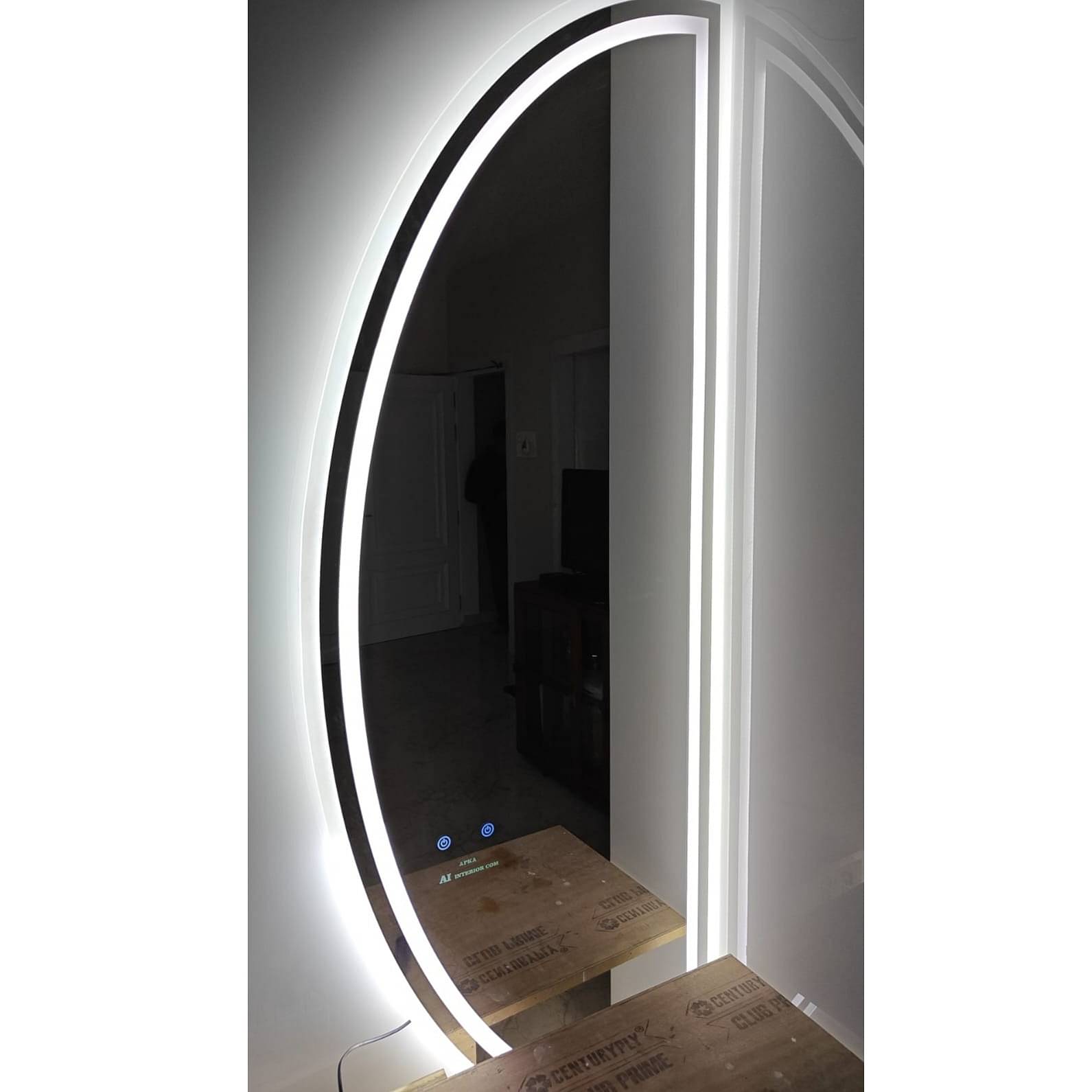 Orleans D Shape Mirror