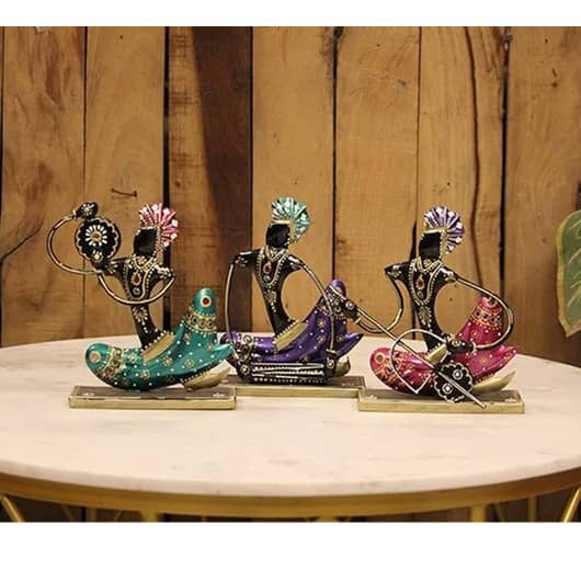 Nagpuri Muscians Figuring Set of 3