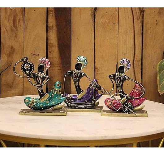 Nagpuri Muscians Figuring Set of 3