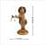 Lord Krishna Playing Flute Standing Idol - rear_view