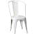 Bristol White Metal Chair - front_view