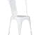 Bristol White Metal Chair - top_view