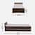 Pure Sheesham Wooden Single Bed - front_view