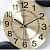 Silent Clock Metal Wall Art - front_view