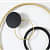 Silent Clock Metal Wall Art - top_view