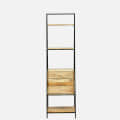 Eric Solid Wood Book Shelve In Natural Finish - front_view