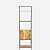 Eric Solid Wood Book Shelve In Natural Finish - left_view