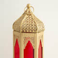 Laser Cut-Out Detail Lantern - top_view