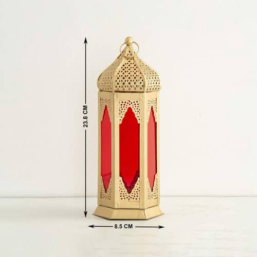 Laser Cut-Out Detail Lantern