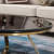 Serene Round Metal Coffee Table - front_view