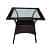 4+1 Outdoor furniture Chair Set With Cushions - top_view