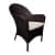 4+1 Outdoor furniture Chair Set With Cushions - rear_view