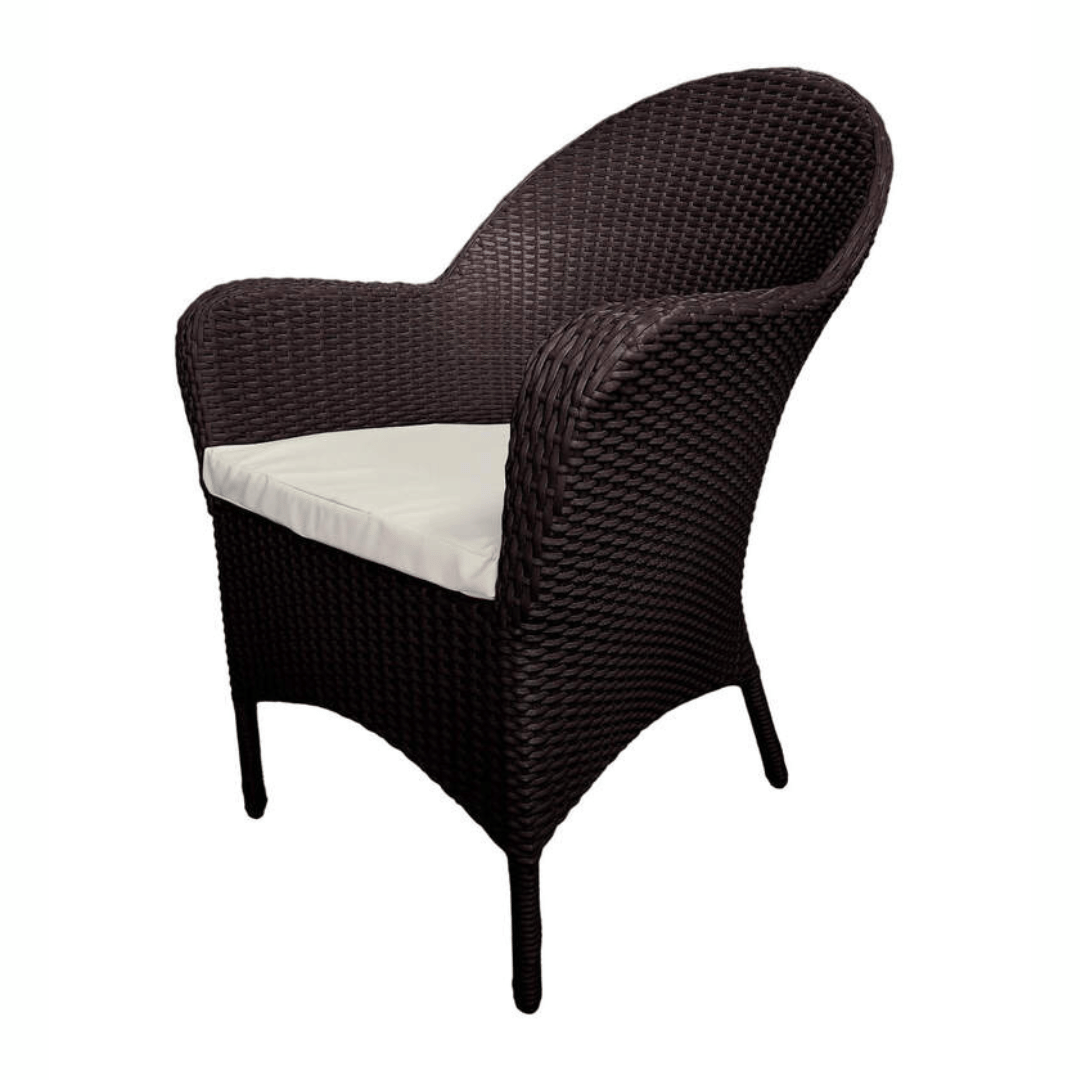 4+1 Outdoor furniture Chair Set With Cushions - left_view