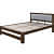 Foster Wooden Single Bed - front_view