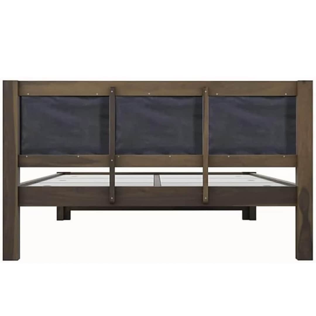Foster Wooden Single Bed - rear_view