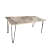 Engineered Wood Rectangular Centre Coffee Table - top_view