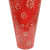 Handcrafted Decorative Flower Vase - top_view