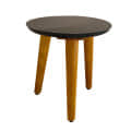 Memphis Wooden Round Stool - left_view