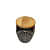 Hand Painted Sitting Iron Stool - top_view