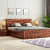 Pluto Solid Wood King Size Bed With Storage - photo