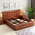Pluto Solid Wood King Size Bed With Storage - top_view