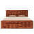 Pluto Solid Wood King Size Bed With Storage - rear_view
