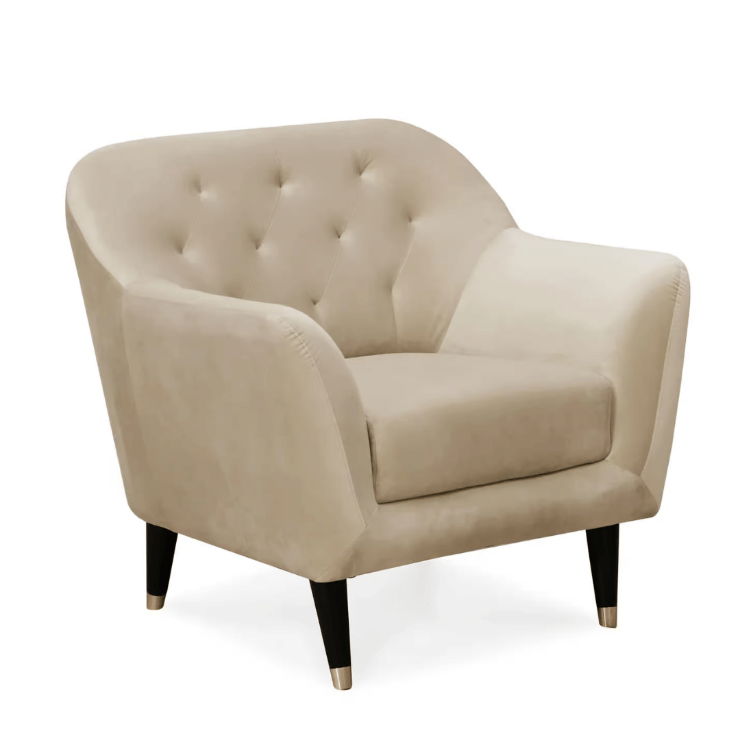 Aura Fabric Lounge Chair - top_view
