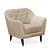 Aura Fabric Lounge Chair - top_view
