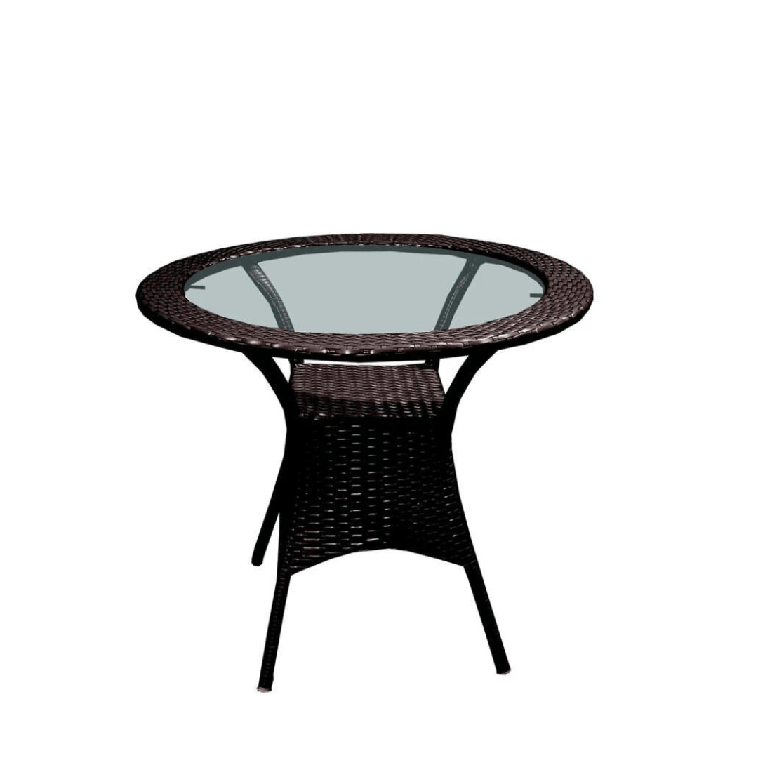 Veranda Wicker Outdoor Table With Chair Sets