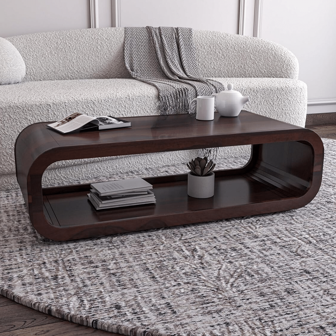 Morgen Wooden Center Coffee Table