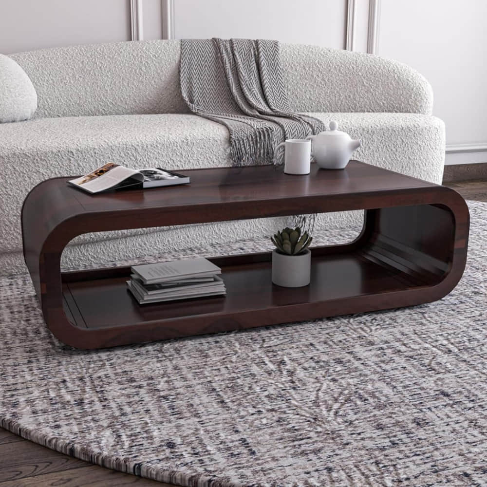 Morgen Wooden Center Coffee Table - photo