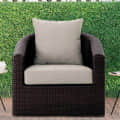 Neoxy Outdoor Wicker Sofa Set in Brown - front_view
