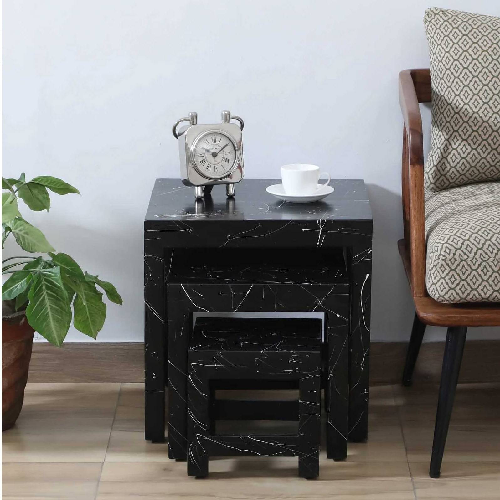 Ness Solid Wood Nest Tables