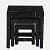 Ness Solid Wood Nest Tables - top_view