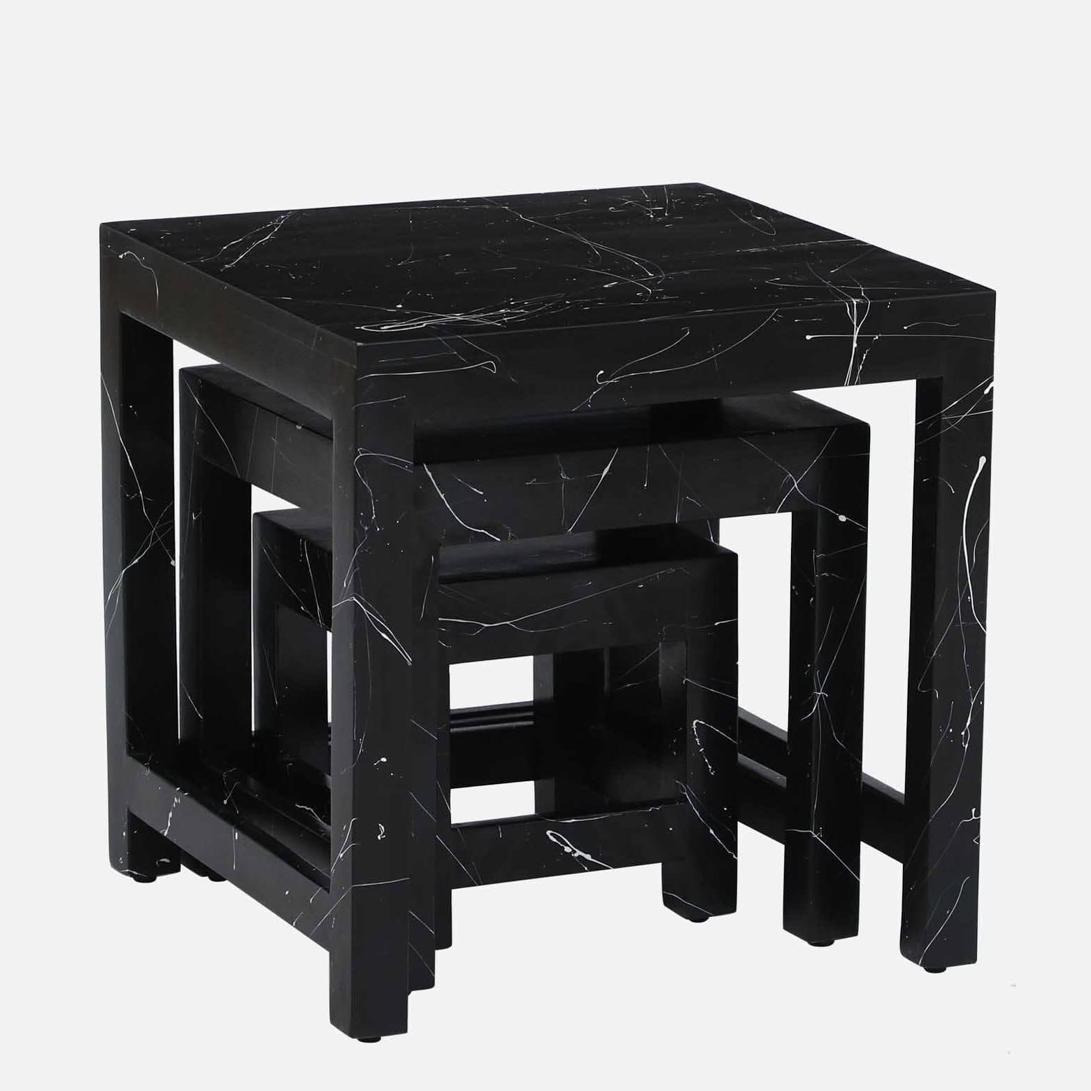 Ness Solid Wood Nest Tables