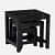 Ness Solid Wood Nest Tables - rear_view